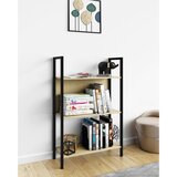 MID.YOU Regal Flakos 3, Barva Hrasta, Črna | Shoptok.si