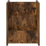  Bocni stol Dimljeni hrast 35 x 35 x 45 cm Konstruirano drvo | shoptok.hr