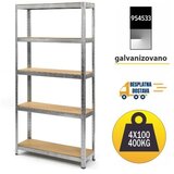 SmartStorage Polica metal medijapan 180x90x40cm 5x100kg | ePonuda.com