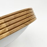 Brilagi LED plafonsko svetlo CARVALHO MODERN SLIM 2xE27/60W/230V prečnik 37,5 cm hrast | Eponuda.com