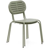 Kave Home Mentol zelena metalna vrtna stolica Brai – | shoptok.hr
