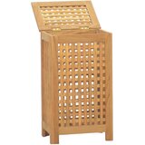  Košara za rublje 35 x 25 x 60 cm od masivne tikovine | shoptok.hr