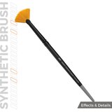 AK Interactive Sintetička Četkica Fan Shape - AKB017 | Eponuda.com