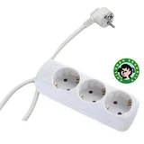 Priključnica 16A 250V 3680W 3x1.5mm2 prenosna nerastavna trostruka (produžni kabl) ME-PK3-3M DZ