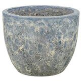  Okrogel cvetlični lonec Machu (Ø x V: 25 x 20 cm, Keramika, Modra) | Shoptok.si