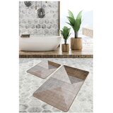 Mila Home Sive/smeđe od samta kupaonske prostirke u setu 2 kom 60x100 cm – | shoptok.hr