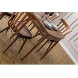 Hanah home Set Trpezarijski sto i 4 stolice Fergana Brown | Eponuda.com