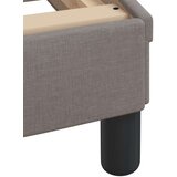  Krevet s madracem smeđesivi 80x200 cm od tkanine | shoptok.hr