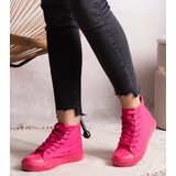 Gemre Dark Pink High-Top Sneakers Rafife | shoptok.hr
