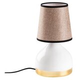 Opviq Stona lampa 8022, 17x17x33 cm, IP20, Smeđe-bijela | Eponuda.ba