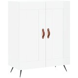 Maison Chic Komoda - Predalnik visok sijaj bela 69,5x34x90 cm inženirski les, (21720513) | Shoptok.si