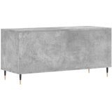 vidaXL Omarica za gramofonske plošče betonsko siva 100x38x48 cm les | Shoptok.si