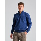 Slam Puloverji Seawool Half-Zip Modra Cene