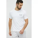 Ea7 Emporio Armani Majica kratkih rukava za muškarce, boja: bijela, jednobojni model
