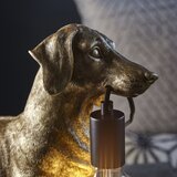  Endon 101187 - Stona lampa DACHSHUND 1xE27/10W/230V zlatna | Eponuda.com