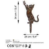 WALLXPERT Dekorativna figura Mačka -A 01, 49x24 cm, 1,5 mm | Eponuda.ba