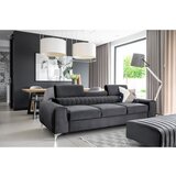 ELTAP Tamno siva baršunasti sklopiva sofa 261 cm Laurence – | shoptok.hr
