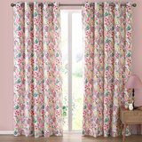 Catherine Lansfield Ružičaste zavjese u setu 2 kom 168x229 cm Tilly Floral – | shoptok.hr