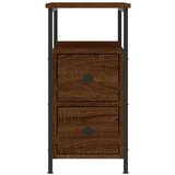 Noćni ormarić boja hrasta 30 x 60 x 60 cm od konstruiranog drva | shoptok.hr