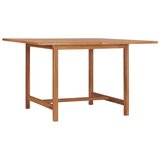  Vrtni blagovaonski stol 110 x 110 x 75 cm od masivne tikovine | shoptok.hr