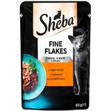 Sheba Fine Flakes Kesica, Ćuretina u Želeu - 85 g | Eponuda.com