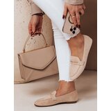 DStreet Mokasyny damskie SOLVIA beżowe | shoptok.hr