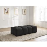 Bobochic Paris Črn tabure iz tkanine bouclé Everest – | Shoptok.si