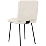  Jedilni stoli 4 kosi krem žamet, (21822143) | Shoptok.si