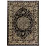 Lesnina-XXXL tkana preproga kashmir 2608 schwarz 300/400 cm tkano črna | Shoptok.si