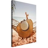  Slika - Hammock on the Beach (1 Part) Vertical 80x120 Na talijanskom platnu | shoptok.hr