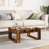  Stolić s beskonačnim LED svjetlima boja hrasta 70x53x30 cm | shoptok.hr