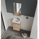 Hanah home Kupatilski ormarić sa umivaonikom i ogledalom (2 komada) Conza 45 157 | Eponuda.com