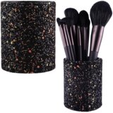  za kistove i pribor, crna s glitterom | shoptok.hr