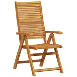  Vrtni set za objed 7 kom. Smeđa Čvrsto drvo akacije 170 x 80 x 75 cm | shoptok.hr