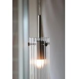 Markslöjd 109013 - Luster na sajli TIBIA 1xE14/40W/230V transparentno/mesing | Eponuda.com