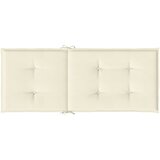  Jastuci za vrtne stolice 6 kom krem 120 x 50 x 3 cm od tkanine | shoptok.hr