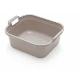 svjetlosivi plastični lavor s dvije ručke addis, 39 x 32 x 14 cm