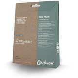 Carriwell bombažne pralne prsne blazinice white(6 kosov) | Shoptok.si
