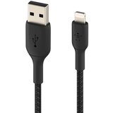 Belkin Lightning Lade/Sync Kabel 3m, ummantelt, mfi zert, schwarz Cijene