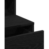  Toaletni stol Crni hrast 80 x 41 x 134,5 cm Konstruirano drvo | shoptok.hr