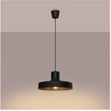 Nice Lamps Črna viseča svetilka ø 35 cm Vito – | Shoptok.si