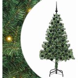 vidaXL Božično drevo med 300 LED z stojalom Zelena 180 cm PVC, (5000066752) | Shoptok.si
