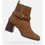 Geox Brown women's ankle boots Walk Pleasure 55 - Women's | shoptok.hr