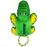 Kong igrača cozie tuggz, aligator - 36,9 x 20,3 cm | Shoptok.si