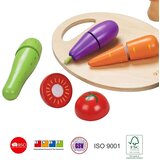 Classic World drveni set za rezanje povrća s čičak trakom 16 kom. | shoptok.hr