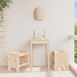 vidaXL Vrtni stolček 2 kosa 40x36x45 cm trdna borovina Cene