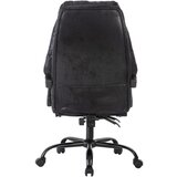 MID.YOU PISARNIŠKI STOL kovina, tekstil črna | Shoptok.si