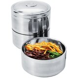Orion Termo pločevinka za kosilo iz jekla, 3-nadstropna, 3 x 1,1 l, (5000006487) | Shoptok.si