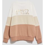 Marisse Dark Beige Printed Sweatshirt | ePonuda.com