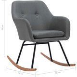  Gugalni stol svetlo sivo blago, (20702342) | Shoptok.si